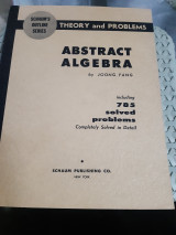 Abstract Algebra ,theory and problems ,Schaum's Outline series