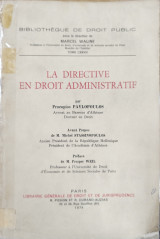 La directive en droit administratif
