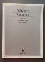 Schubert Sonatinen opus 137 Violin und Piano