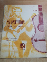 26 estudios para guittara