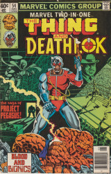 Marvel Two-in-one No 54 - The Thing and Deathlok