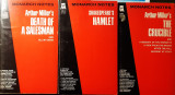 Monarch notes 3 βιβλία. 1.Arthur Miller's, Death of a salesman. 2.Shakespeare's Hamlet 3.Arthur Miller's, The crucible.