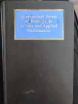 International Series of Monographs in Pure and Applied Mathematics. General Editor … I.N. Sneddon