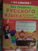 Все правила русского языка в схемах и таблицах