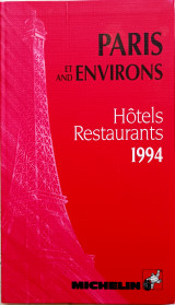 Paris Hotels Restaurants 1994