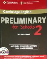 Cambridge English Preliminary for Schools 2 - Student's Book (with answers & Audio CD set)