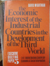 The economic Interest of industrial countries in the development of Third World