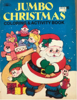 Jumbo Christmas Coloring And Activity Book