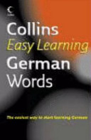 Collins Easy Learning German Words