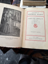 The works of George Elliot felix holt part one
