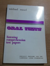 Oral tests listening comprehension test papers