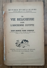 La vie religieuse dans l'ancienne Egypte