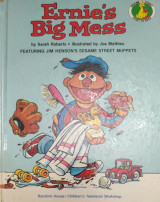 Ernie's Big Mess ( A Sesame Street Start - to - Read Book)