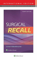 Surgical Recall 8e (Int Edition) PB
