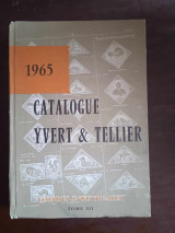 1965 Catalogue Yvert and Tellier tome III