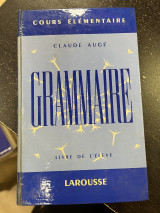 Grammaire cours elementaire