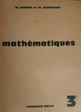 Mathematiques, Classe de 3e (Belin 1971)
