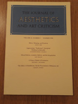 The journal of aesthetics and art criticism, vol. 62,3 (Summer 2004)