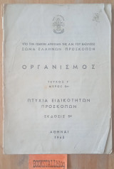 Οργανισμός Πτυχία ειδικοτήτων προσκόπων