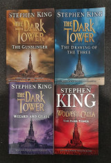 The Dark Tower: 1-The Gunslinger, 2-The Drawing of the Three, 4-Wizard and Glass, 5-Wolves of the Calla