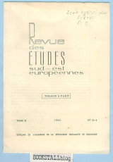 La fin d’Andronic Paleologue dernier despote de Thessalonique : Revue des Etudes sud-est europeennes – tome III No 3-4