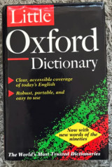 The Little Oxford Dictionary