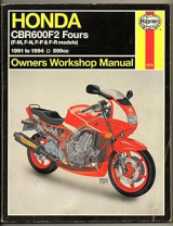 Honda CBR600F2 Owners Workshop Manual
