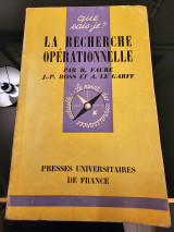La Recherche Opérationnelle