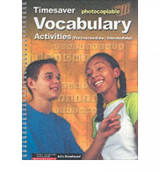 Timesaver. vocabulary activities. pre-intermediate-intermediate