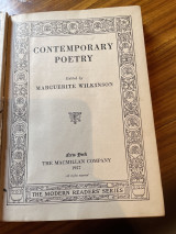 Contemporary Poetry