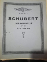 Schubert Impromptus δια Πιάνο