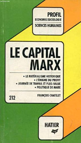 "Le Capital", livre 1, Marx