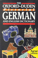 The Oxford-Duden Pictorial German-English Dictionary