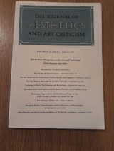 The journal of aesthetics and art criticism, vol. 55,2 (Spring 1997)