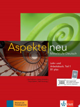 Aspekte neu B1 plus. Mittelstufe Deutsch. Lehr- und Arbeitsbuch mit Audio-CD