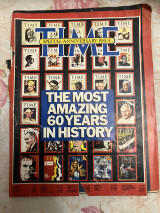 Time magazine special anniversary issue The most amazing 60 years in history