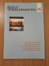 Radical philosophy, issue 106 (March/April 2001)