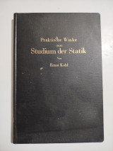 Praktische Winke zum Studium der Statik