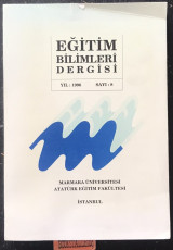 Eğitim Bilimleri Dergisi Sayi:8