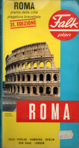 Roma - χάρτης οδικός και τουριστικός