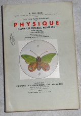 Αλλαγή Physique selon les theories modernes 1947 J.Tillieux tome second
