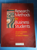 Research Methods for Business Students