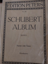 Schubert album, sopran oder tenor