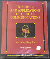 Principles and Applications of Optical Communications