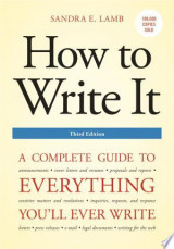 How to Write It, Third Edition