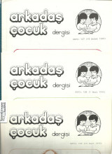 Arkadas Cocuk Dergisi - sayi 127, 128, 129