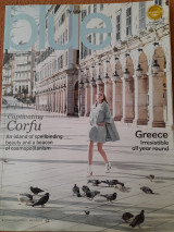 Περιοδικό Blue , The Aegean In Flight Magazine March - April 2019