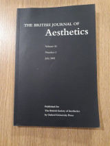 The British Journal of Aesthetics, vol. 43,3 (July 2003)