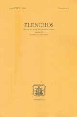 Elenchos – 2006, 2 [Rivista di studi sul pensiero antico]