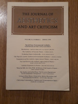 The journal of aesthetics and art criticism, vol. 56,2 (Spring 1998)